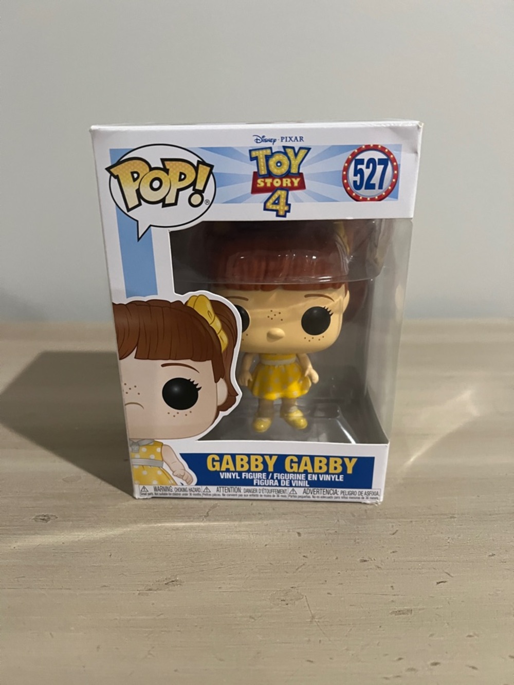 Disney Pixar Toy Story 4 Gabby Gabby Funko Pop! 527 Vinyl Figure - Yellow